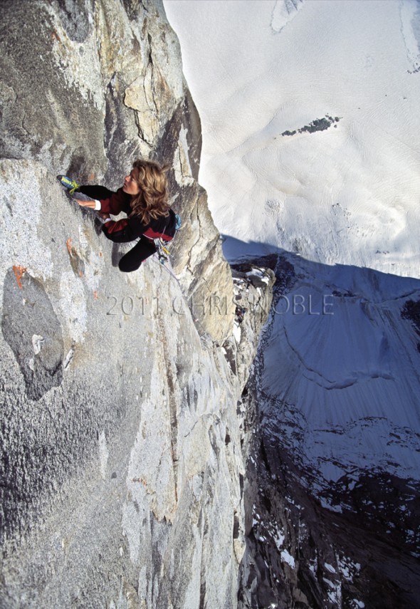 Lynn Hill in the Ak Su