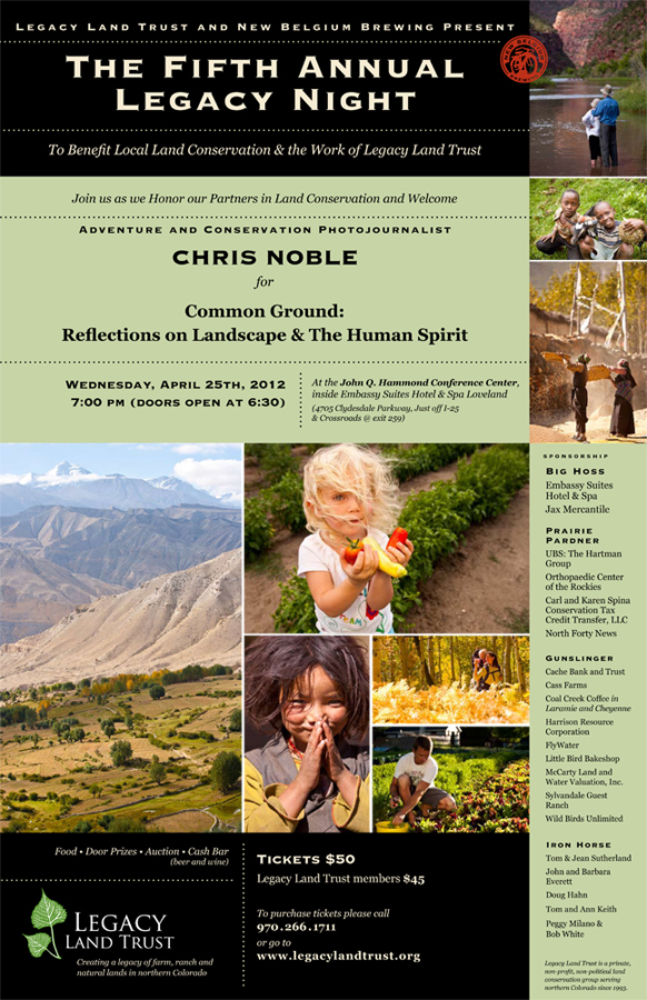 CommonGroundPoster61 Upcoming Events: Legacy Land Trust Fundraiser 